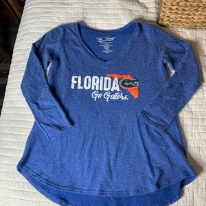 FLORIDA GATORS SOFT LONG SLEEVE TOP